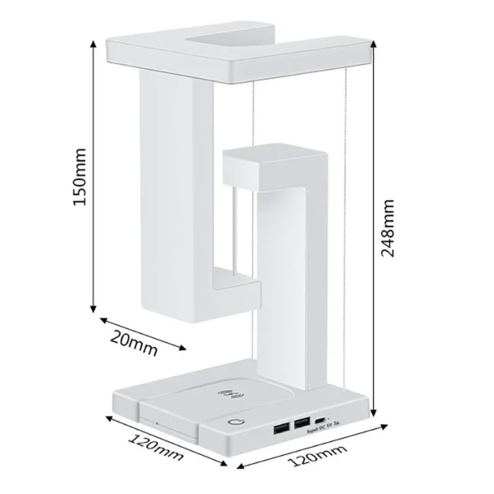 Wireless Charging and Anti Gravity Reading Desk Light - Image 5